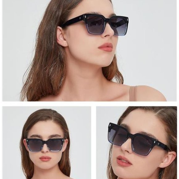 Polarized  Sunglasses for Women: UV Protection Womens and Mens Square Shades main image 5